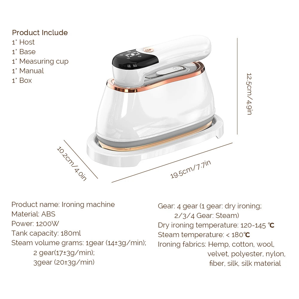 Mini Fer Vapeur Pro