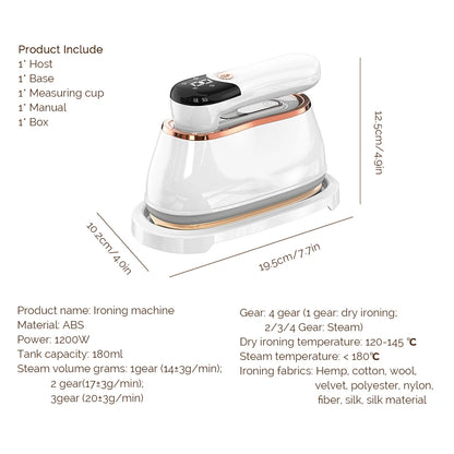 Mini Fer Vapeur Pro