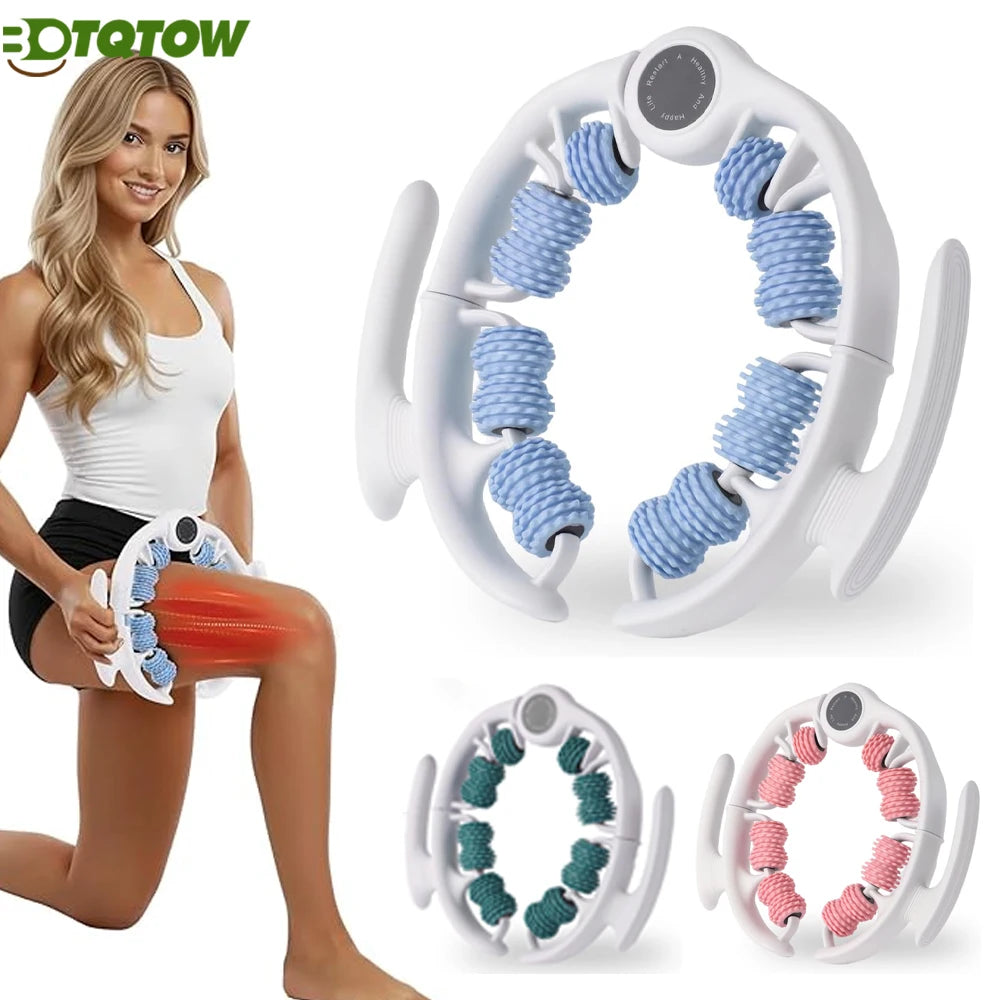 Masseur Anticellulite Corps – Rouleau de Massage Profond pour Drainage Lymphatique et Peau Lisse
