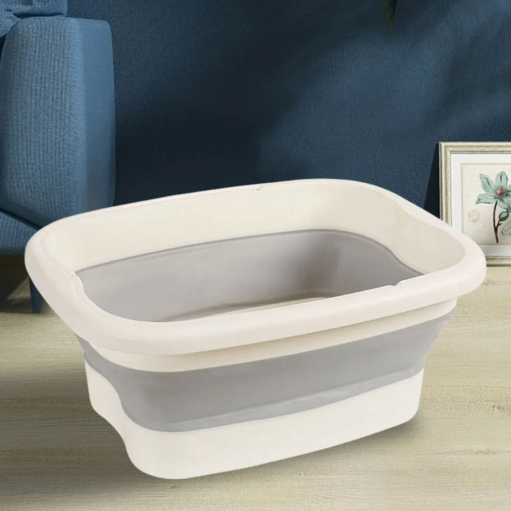 Portable Foot Soaking Bath Tub Easy To Store Foot Spa Bucket Collapsible Foot Soak Bucket for Relaxing and Pain Relief
