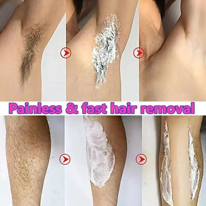 Douceur des jambes, des pieds et des aisselles