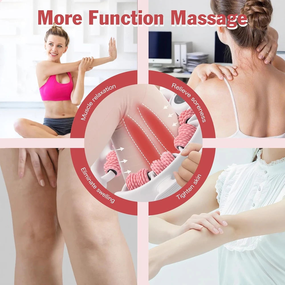 Masseur Anticellulite Corps – Rouleau de Massage Profond pour Drainage Lymphatique et Peau Lisse