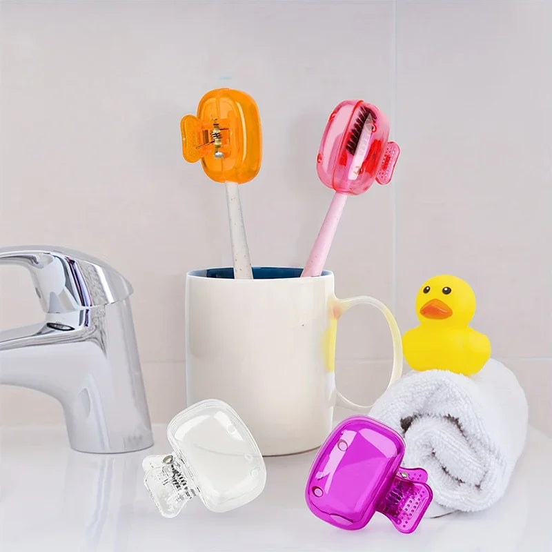 Couvercle protège-brosse à dents