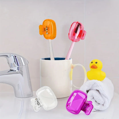 Couvercle protège-brosse à dents