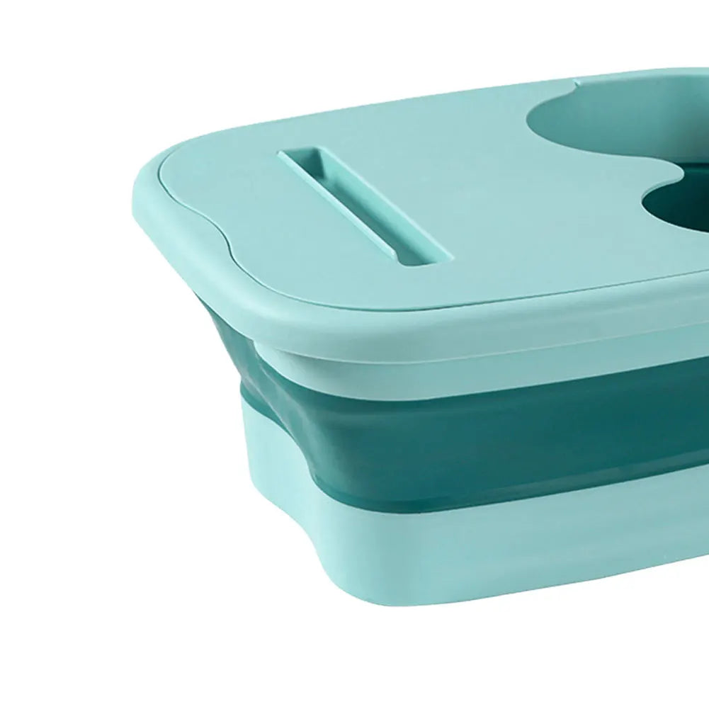 Portable Foot Soaking Bath Tub Easy To Store Foot Spa Bucket Collapsible Foot Soak Bucket for Relaxing and Pain Relief