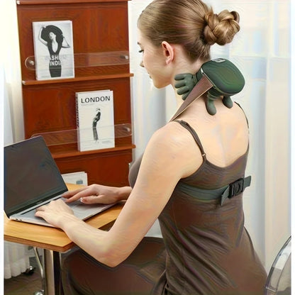 Masseur Cervical et Épaules Sans Fil – Massage Profond Effet Mains Humaines