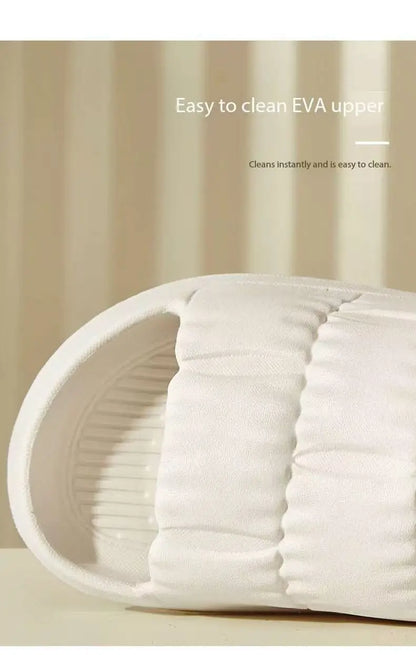 Chaussons d’été antidérapants pour femme et homme – Sandales de salle de bain confortables à semelle souple